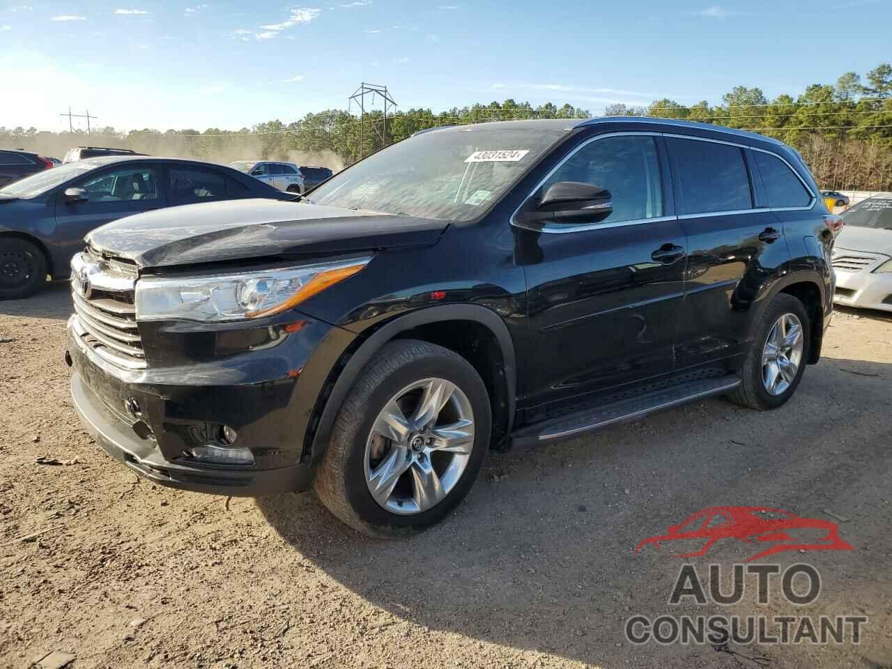 TOYOTA HIGHLANDER 2016 - 5TDYKRFH8GS168555