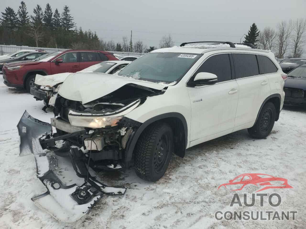 TOYOTA HIGHLANDER 2016 - 5TDJCRFH0GS014372