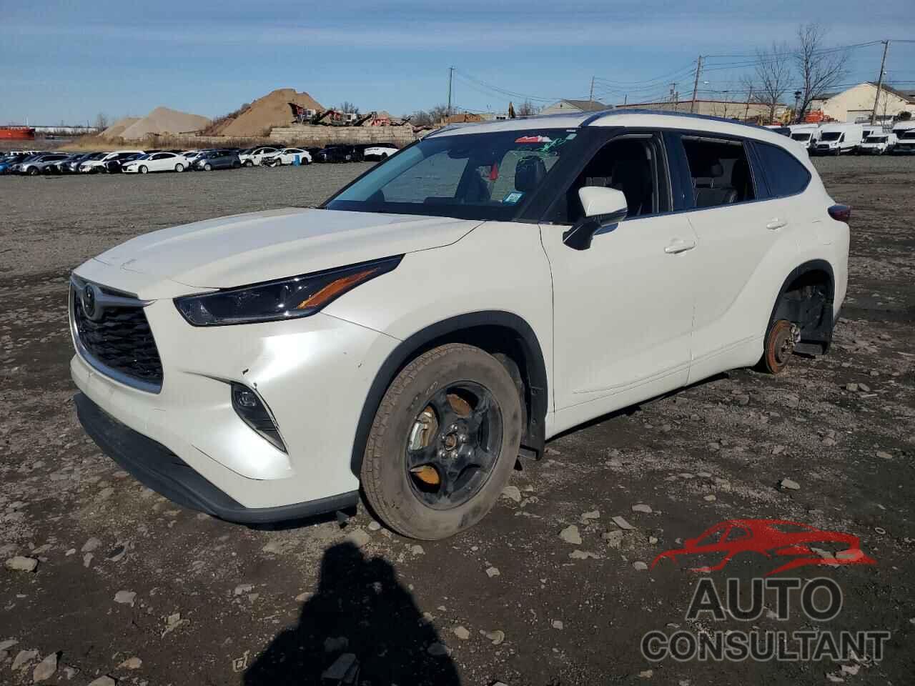 TOYOTA HIGHLANDER 2021 - 5TDGZRBH4MS100973