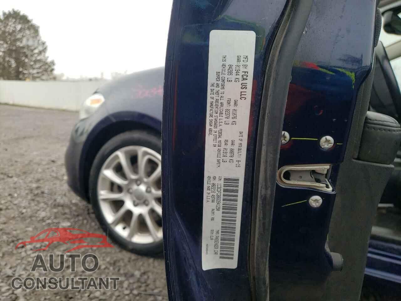 DODGE DART 2016 - 1C3CDFCB8GD541290