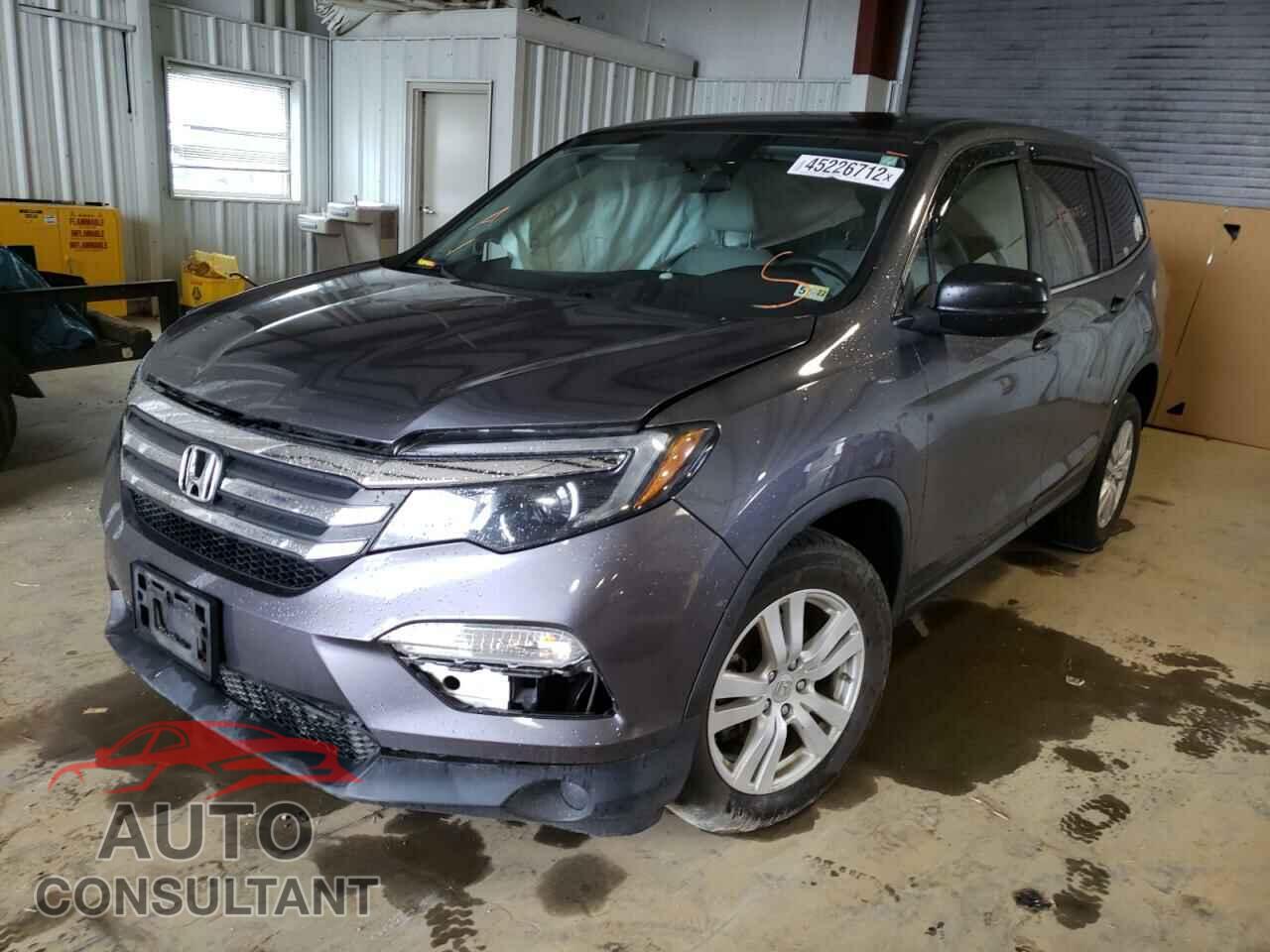 HONDA PILOT 2017 - 5FNYF6H12HB029501