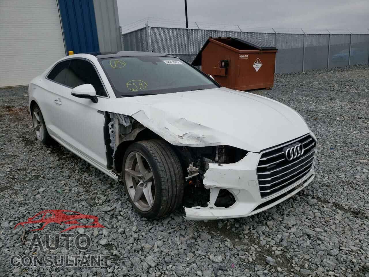 AUDI A5 2018 - WAUNNAF58JA003317