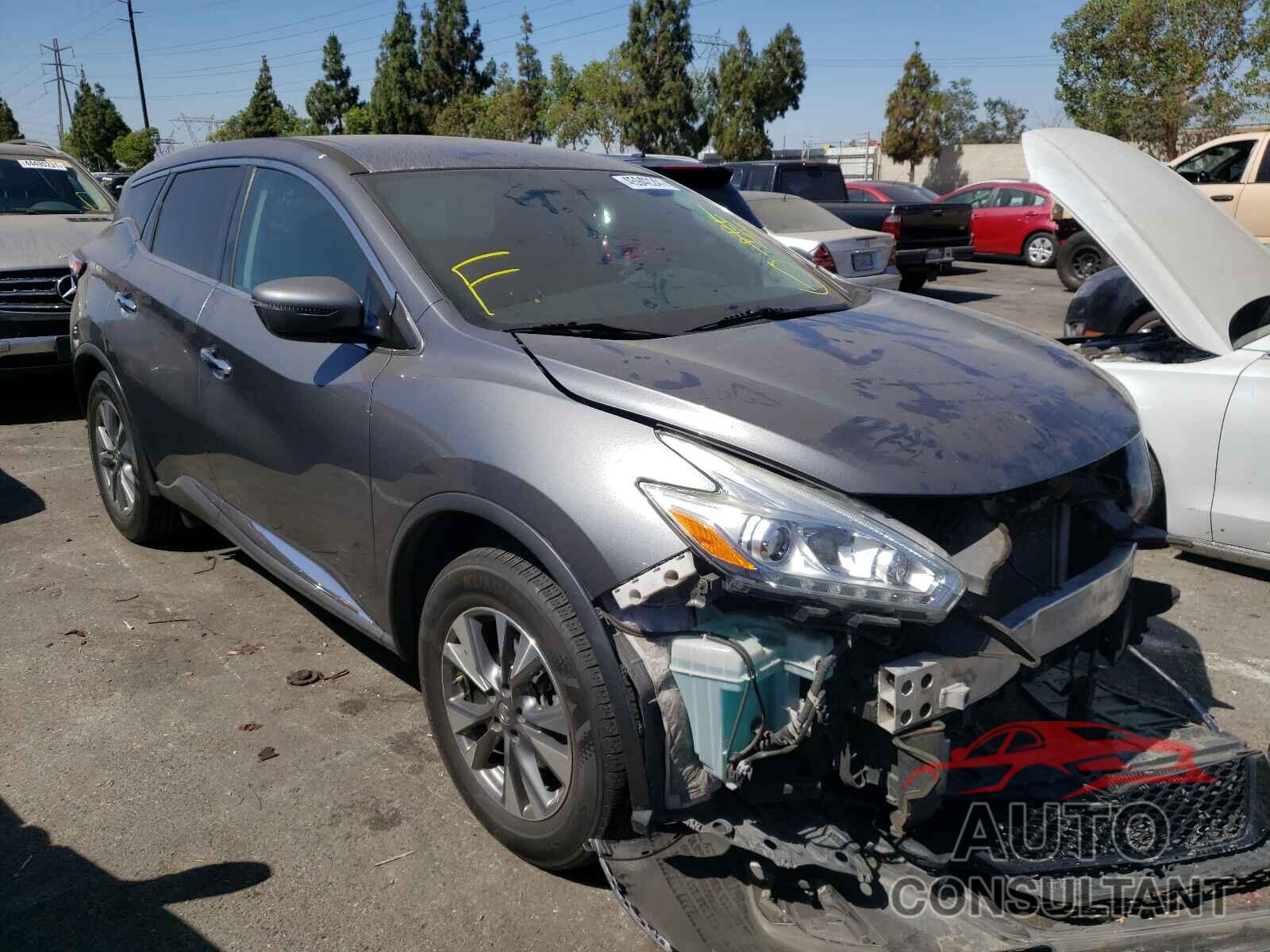 NISSAN MURANO 2017 - 5N1AZ2MG5HN131965