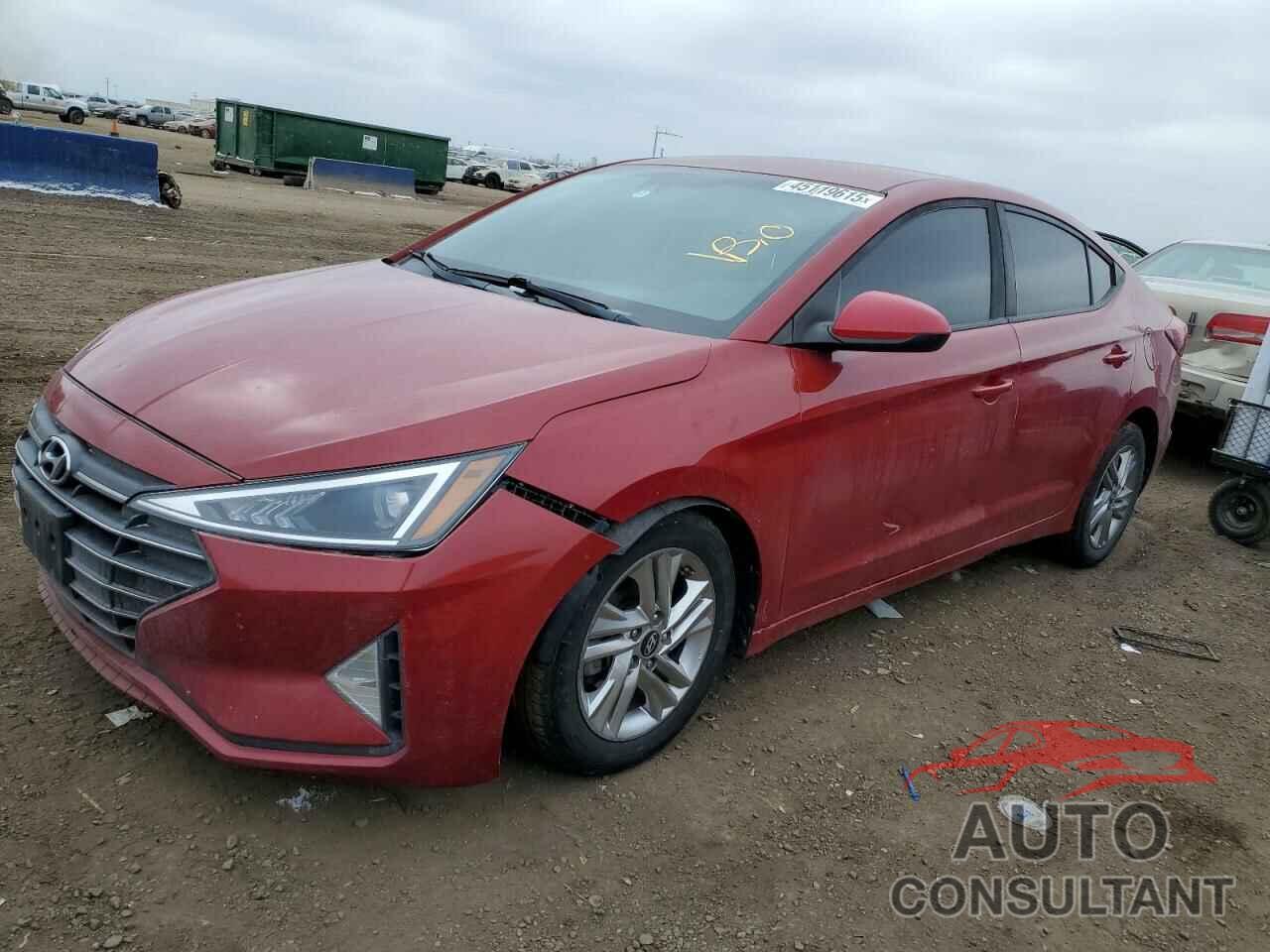 HYUNDAI ELANTRA 2019 - KMHD84LF1KU745834