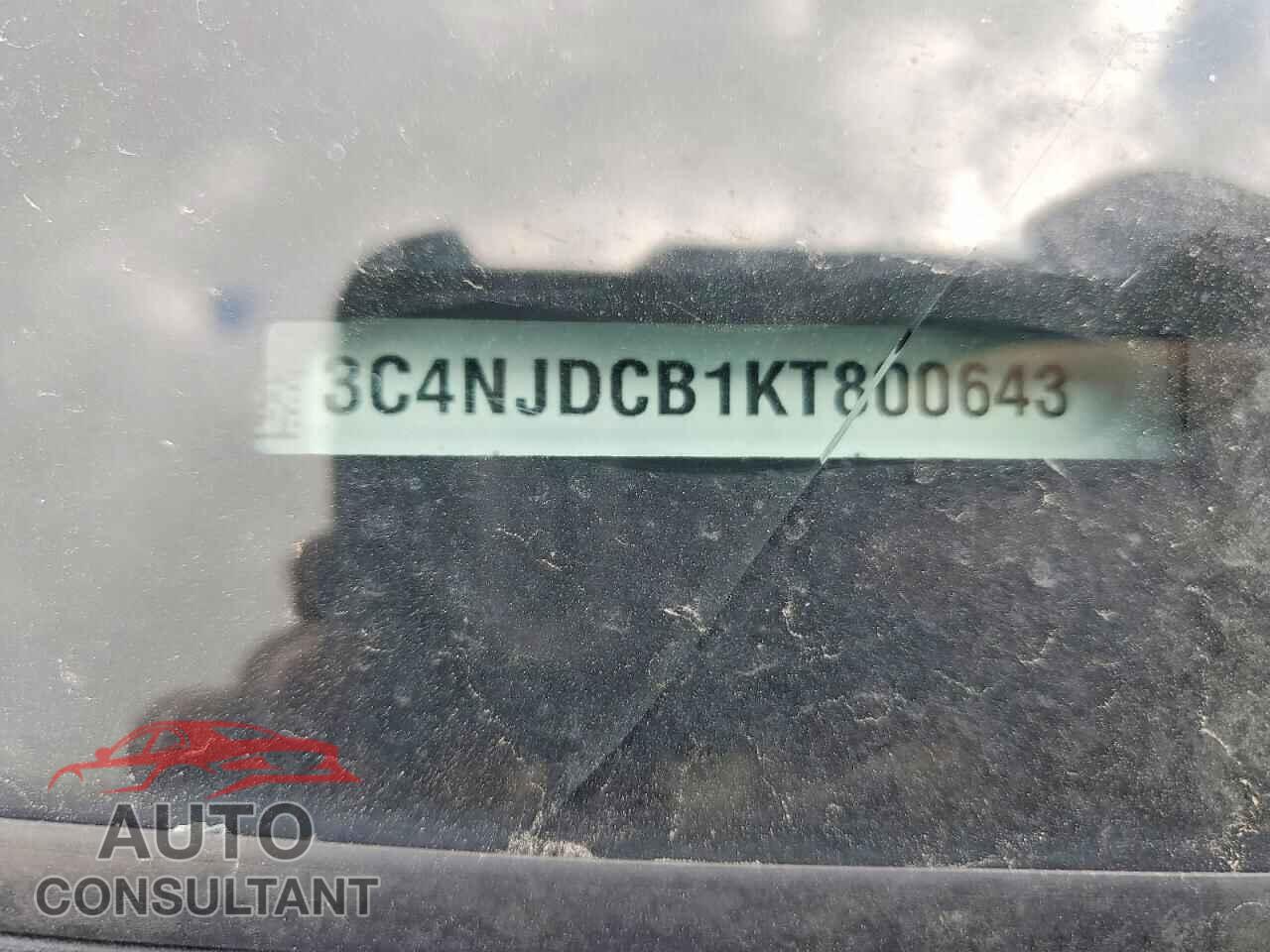 JEEP COMPASS 2019 - 3C4NJDCB1KT800643