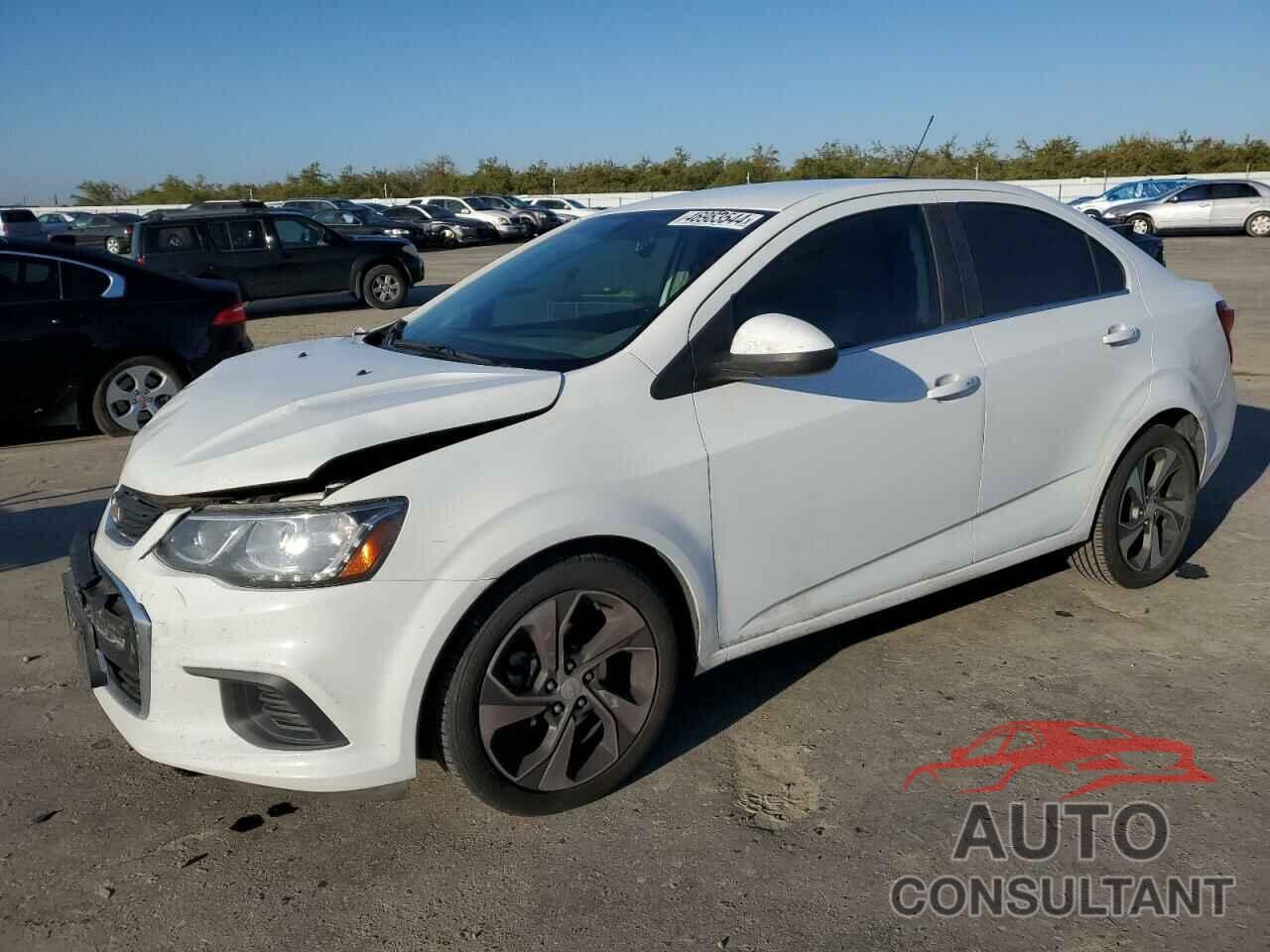 CHEVROLET SONIC 2018 - 1G1JF5SB9J4104293