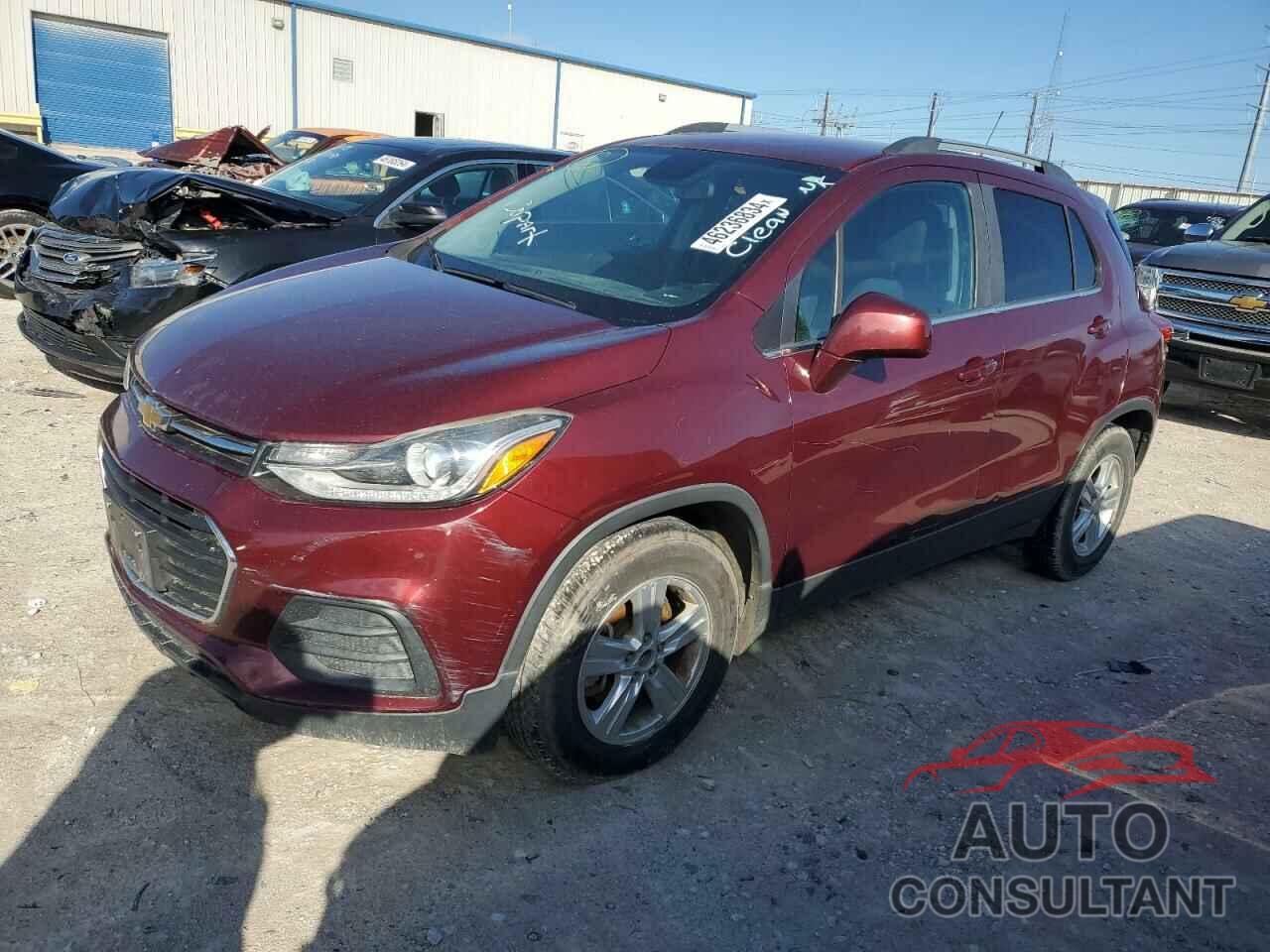 CHEVROLET TRAX 2017 - 3GNCJLSB8HL164189