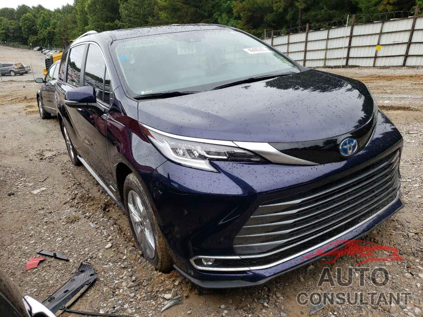 TOYOTA SIENNA 2021 - 5TDZRKEC1MS005917