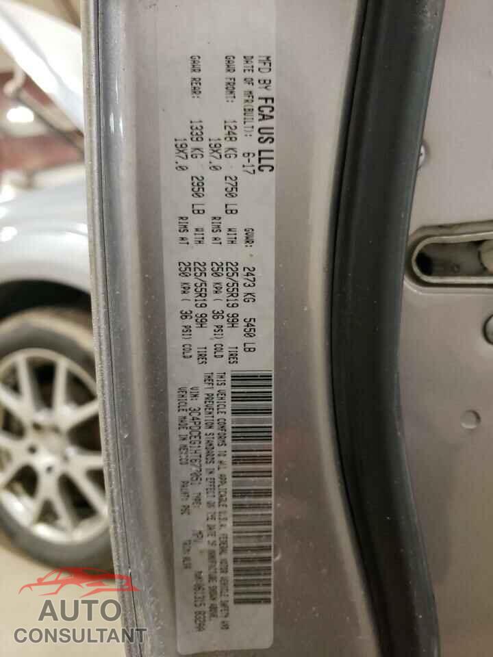 DODGE JOURNEY 2017 - 3C4PDCEG1HT677051