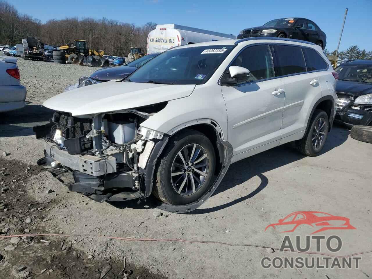 TOYOTA HIGHLANDER 2017 - 5TDJZRFH8HS522542