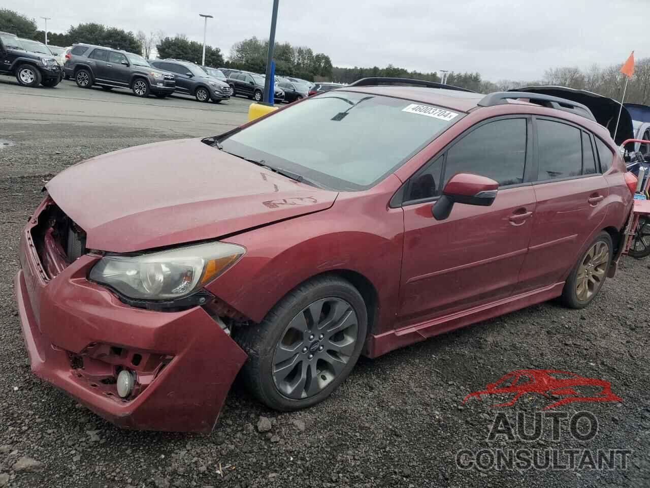 SUBARU IMPREZA 2016 - JF1GPAY60G8317559