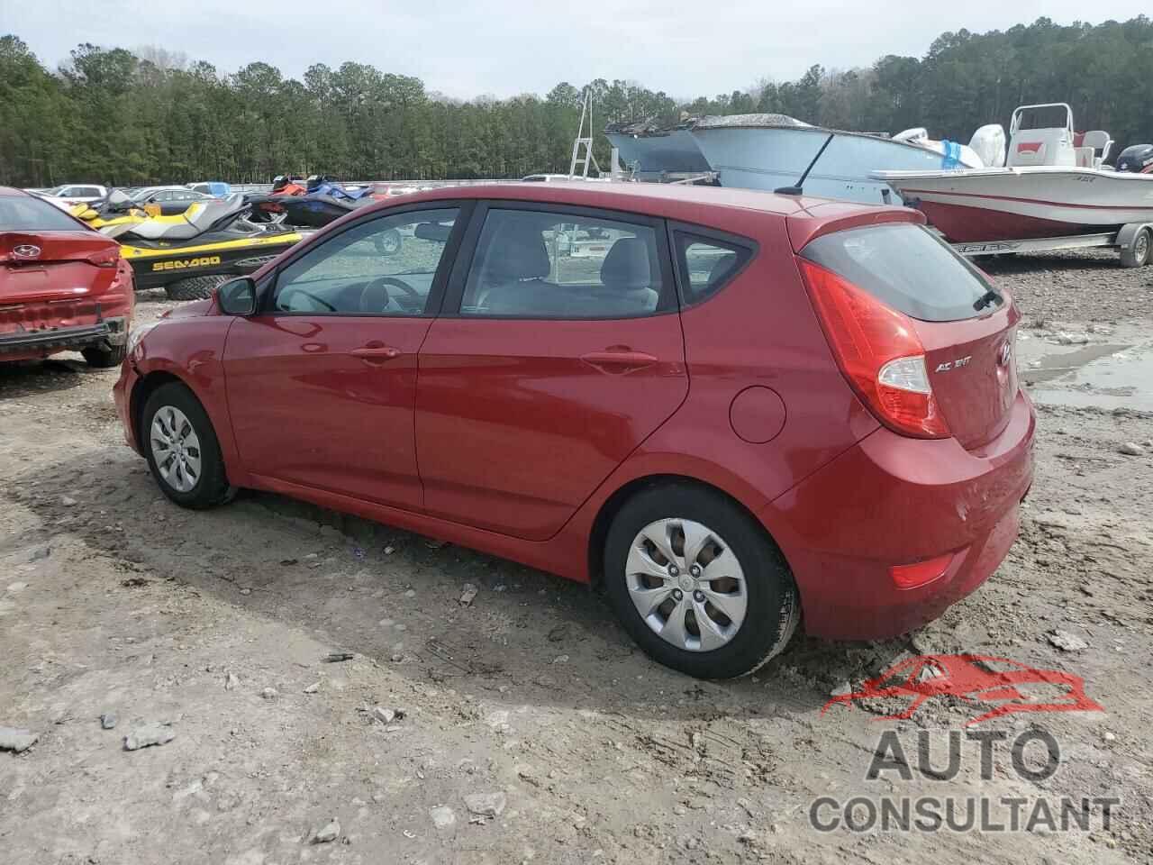 HYUNDAI ACCENT 2017 - KMHCT5AE7HU357767