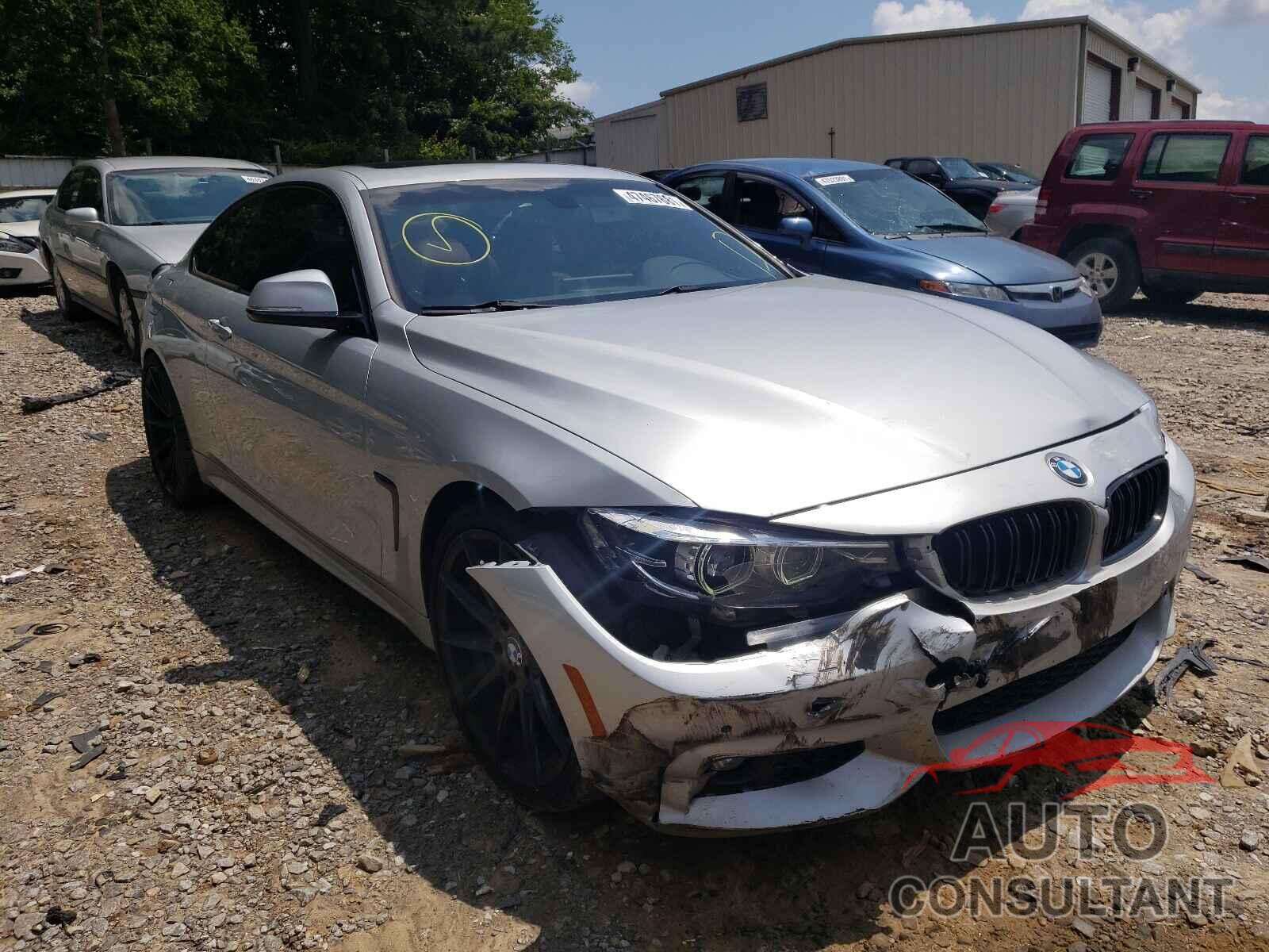 BMW 4 SERIES 2018 - WBA4W7C55JAB87778