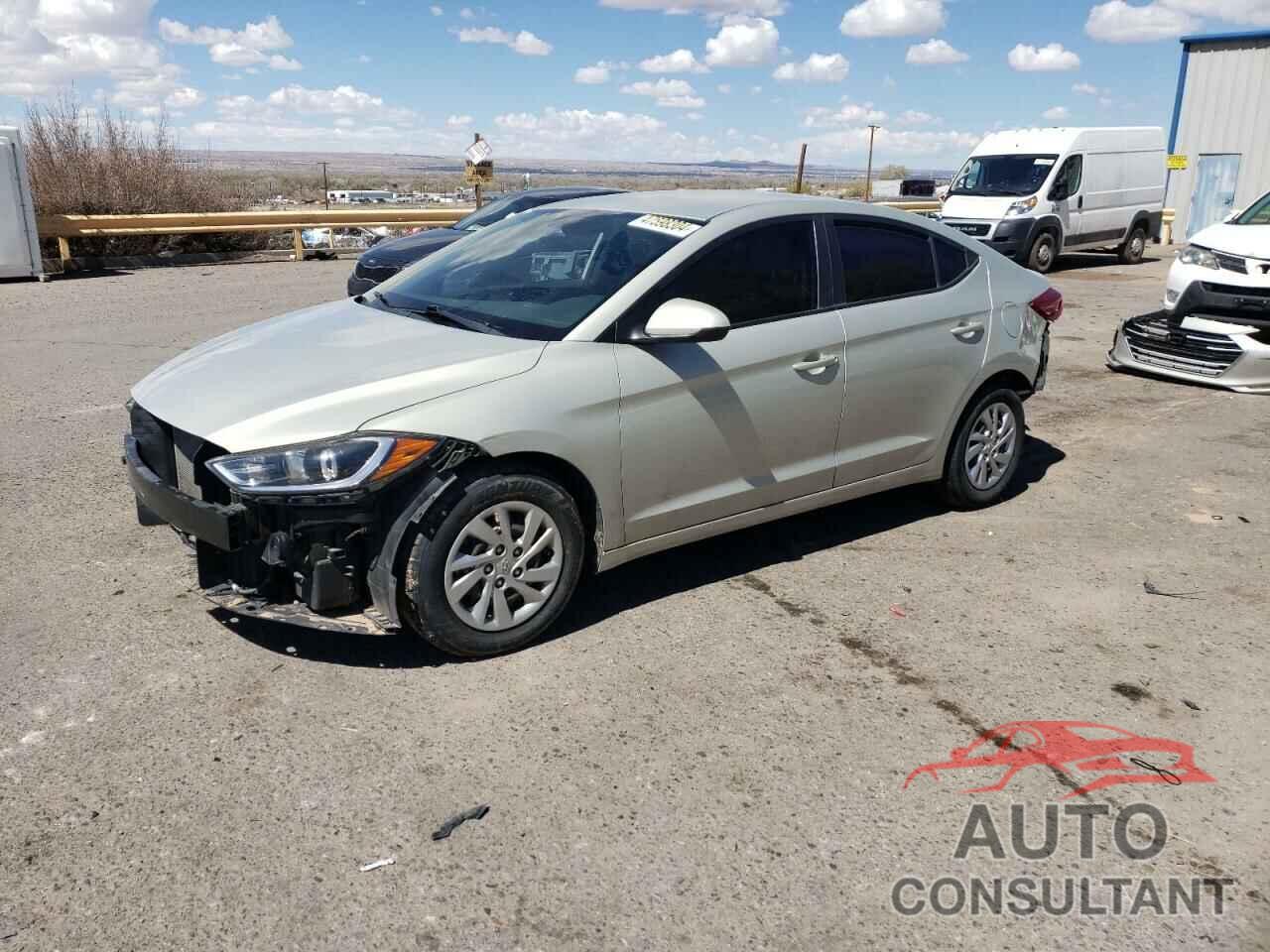 HYUNDAI ELANTRA 2017 - KMHD74LF8HU318596