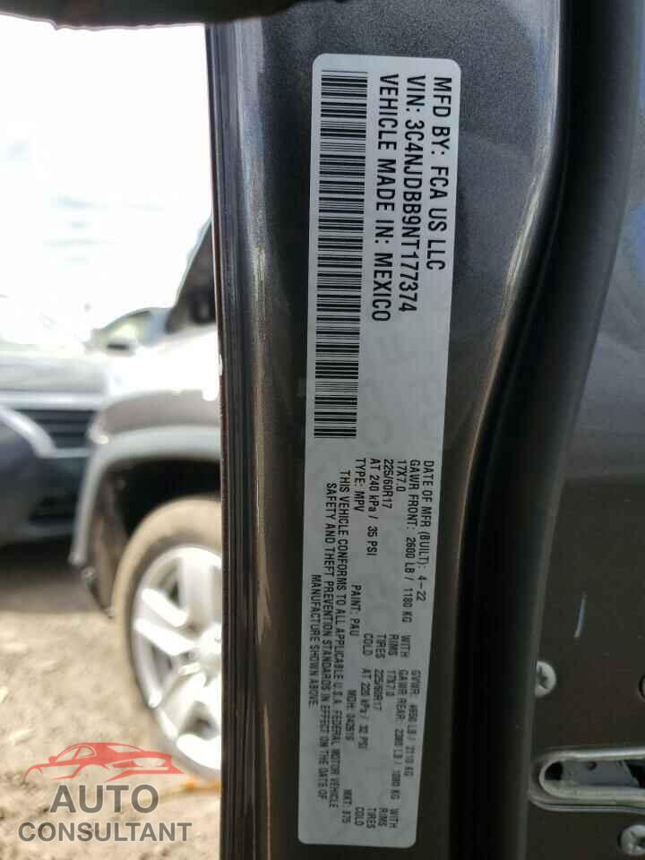 JEEP COMPASS 2022 - 3C4NJDBB9NT177374