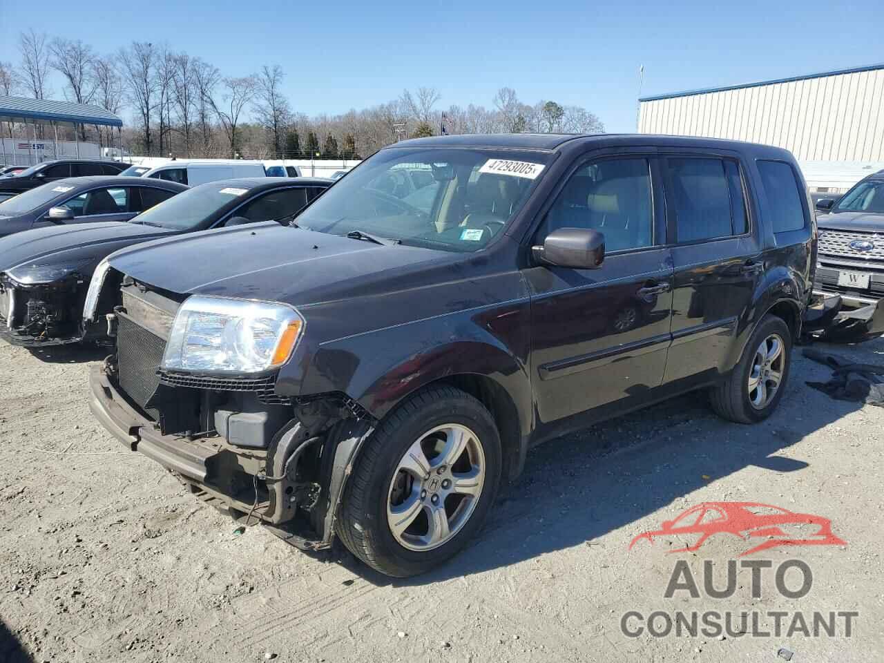 HONDA PILOT 2012 - 5FNYF3H75CB043131