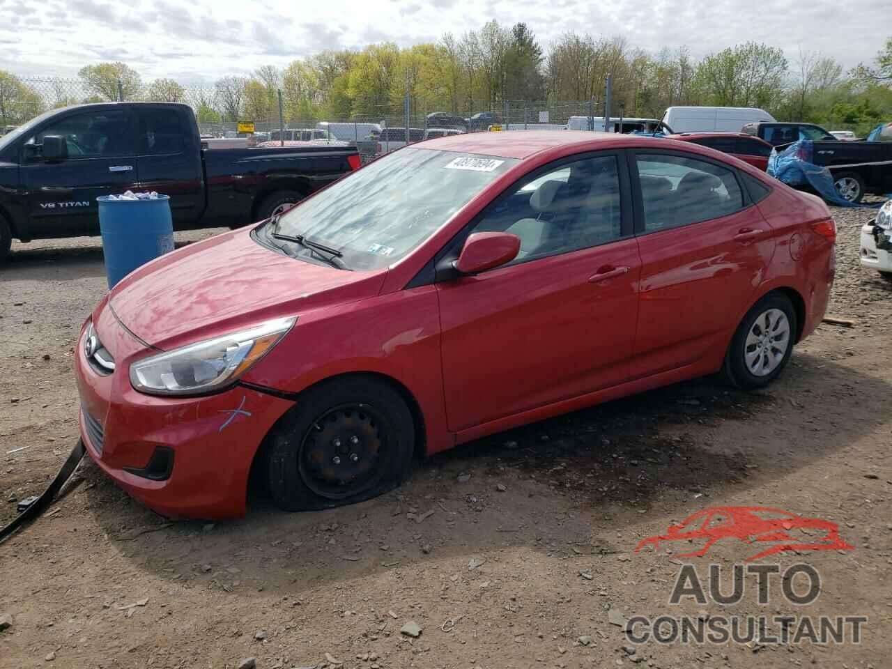 HYUNDAI ACCENT 2016 - KMHCT4AE5GU953484