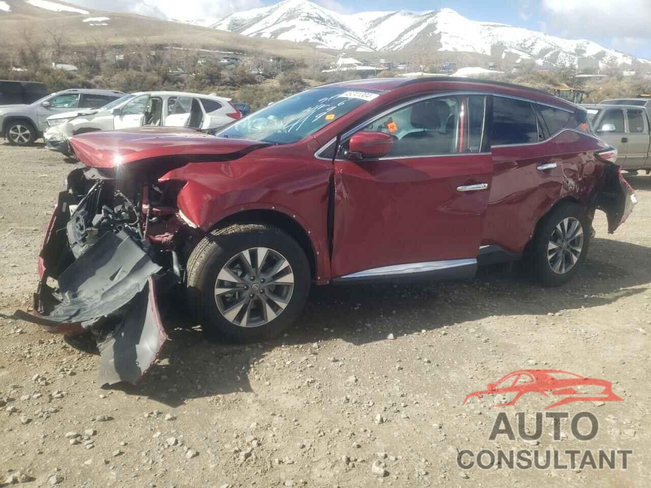 NISSAN MURANO 2018 - 5N1AZ2MH4JN169699