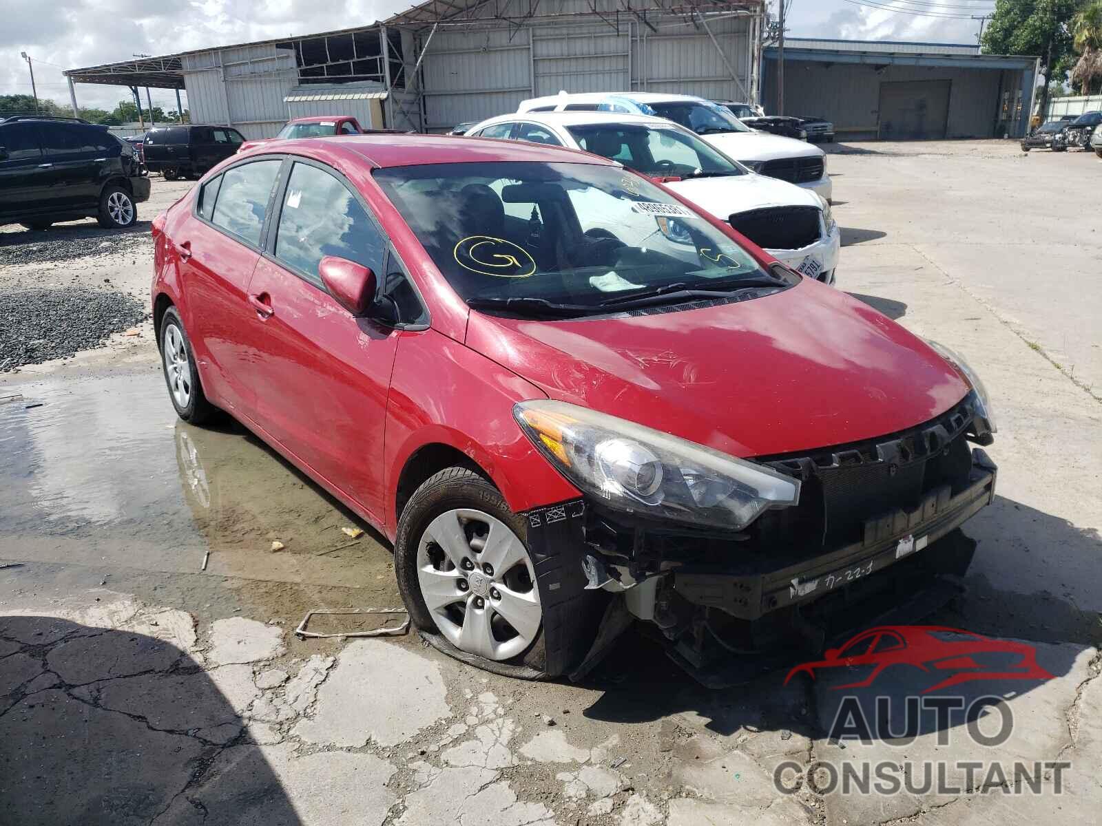 KIA FORTE 2016 - KNAFK4A6XG5607614