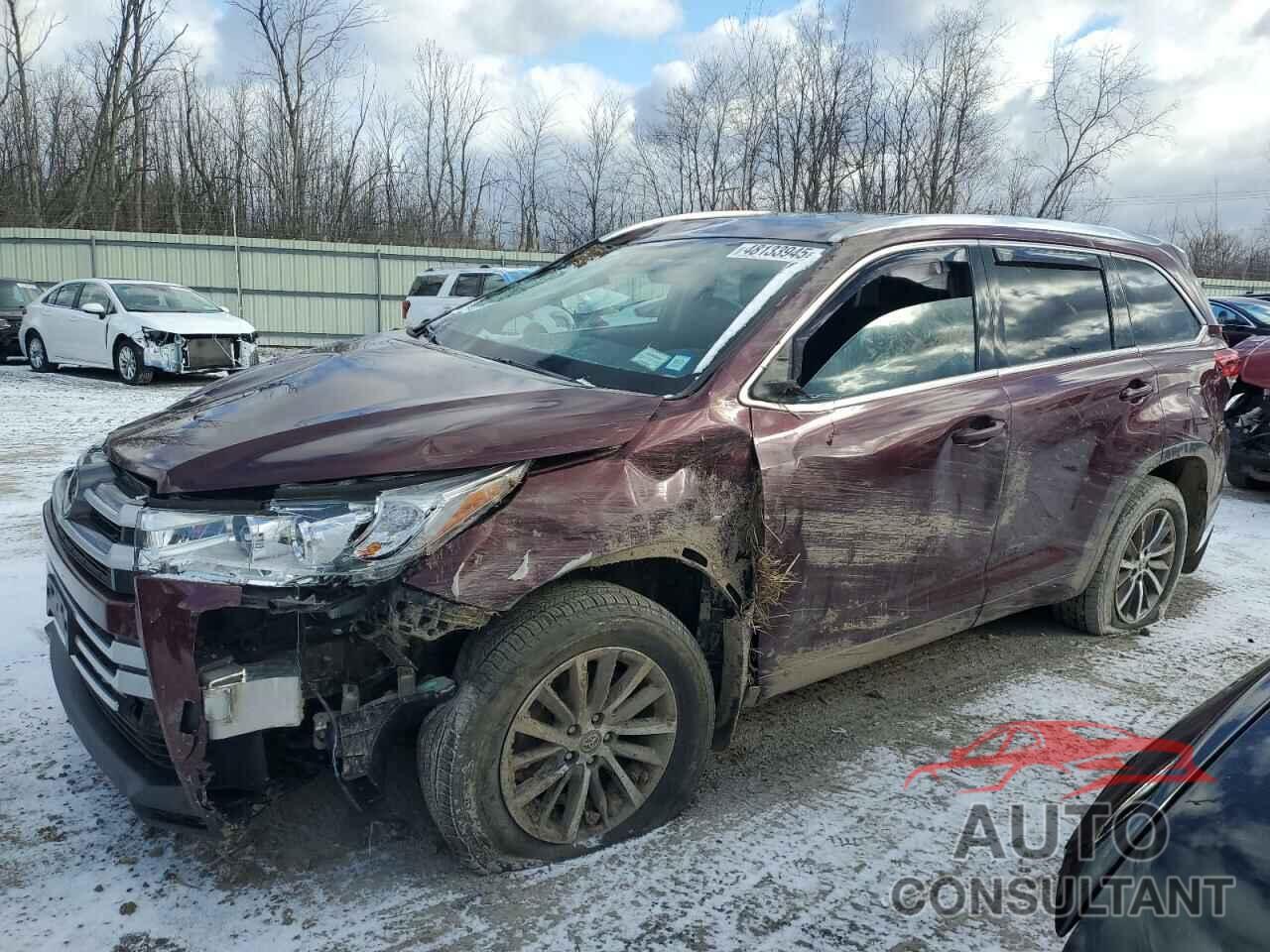 TOYOTA HIGHLANDER 2017 - 5TDJZRFH1HS439938