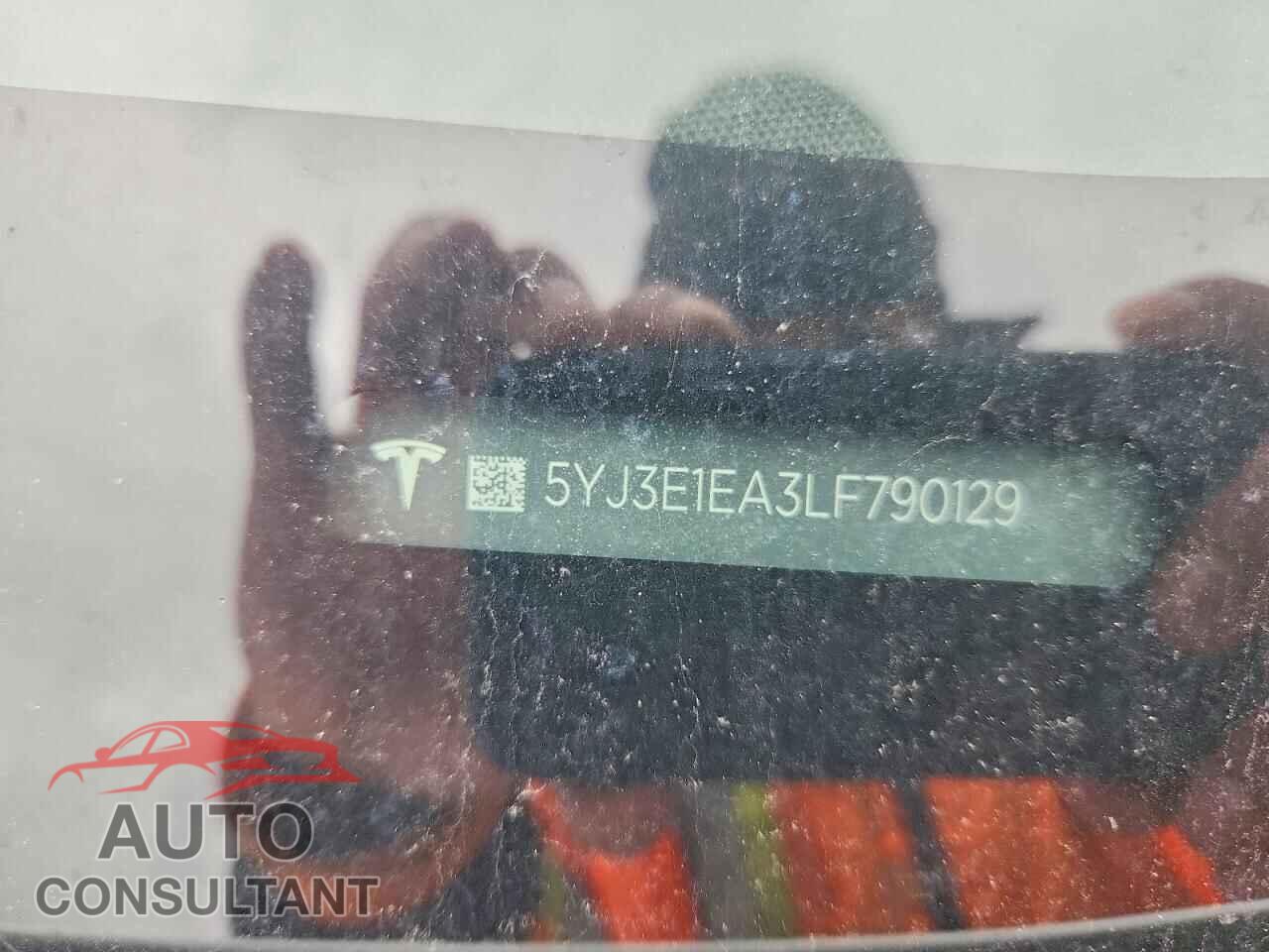 TESLA MODEL 3 2020 - 5YJ3E1EA3LF790129