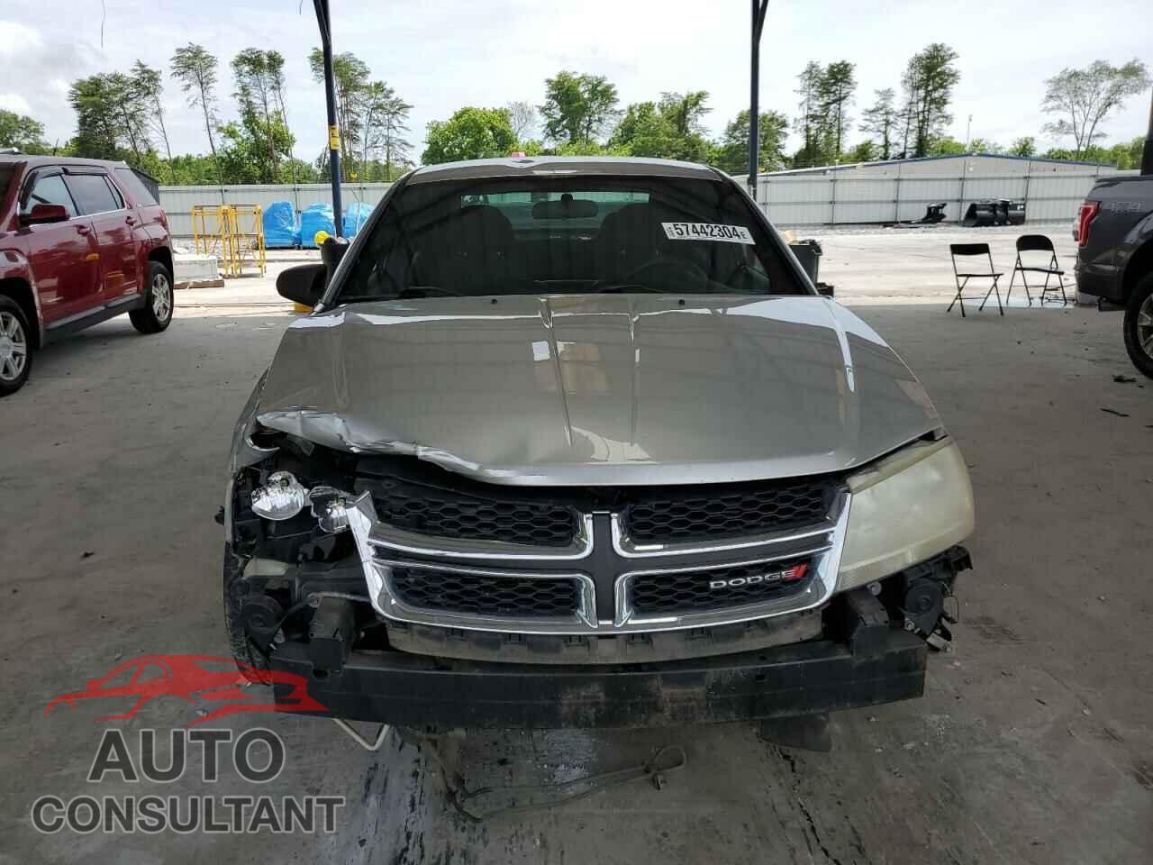 DODGE AVENGER 2012 - 1C3CDZABXCN168195