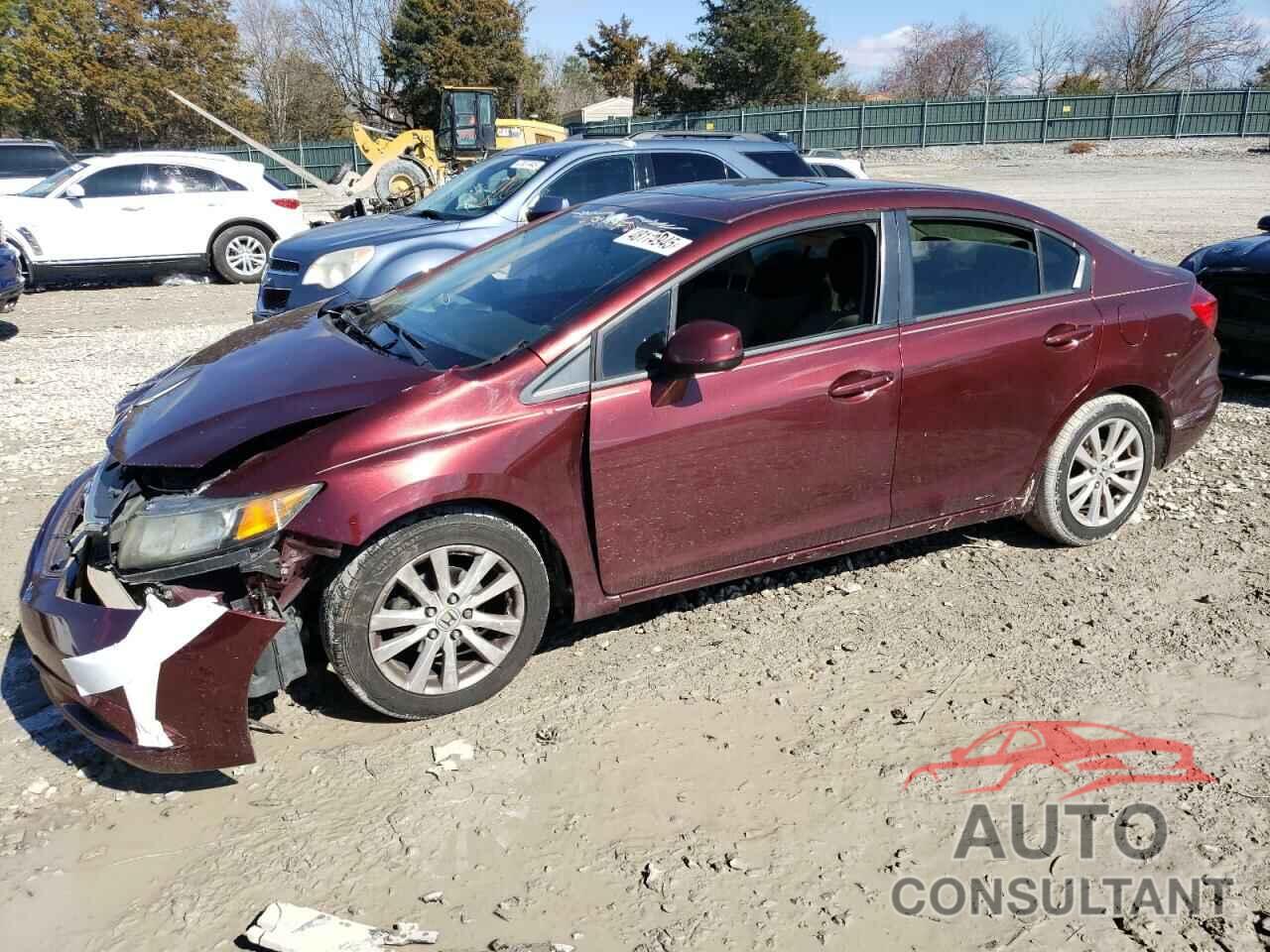 HONDA CIVIC 2012 - 19XFB2F86CE082552