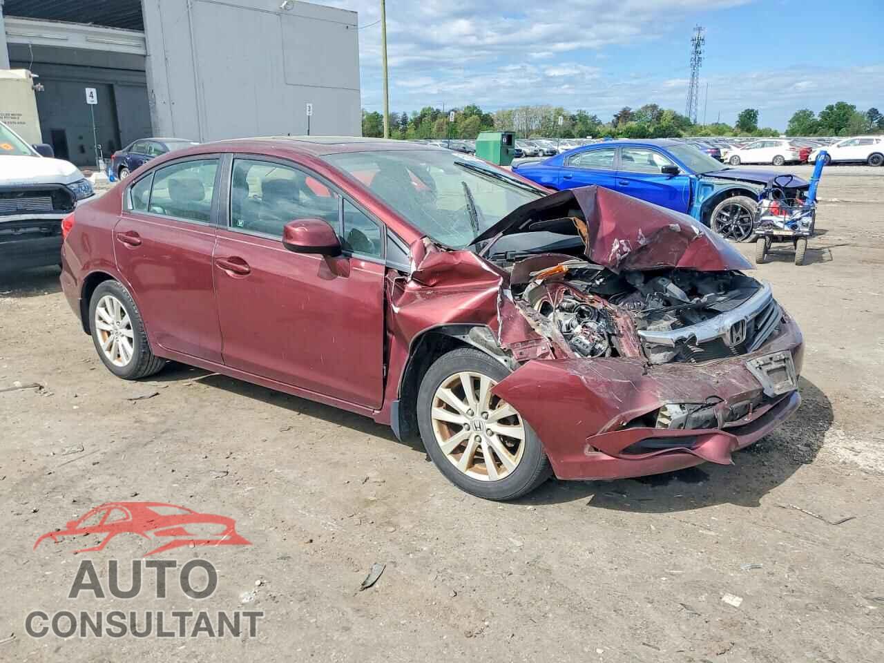 HONDA CIVIC 2012 - 2HGFB2F98CH531616