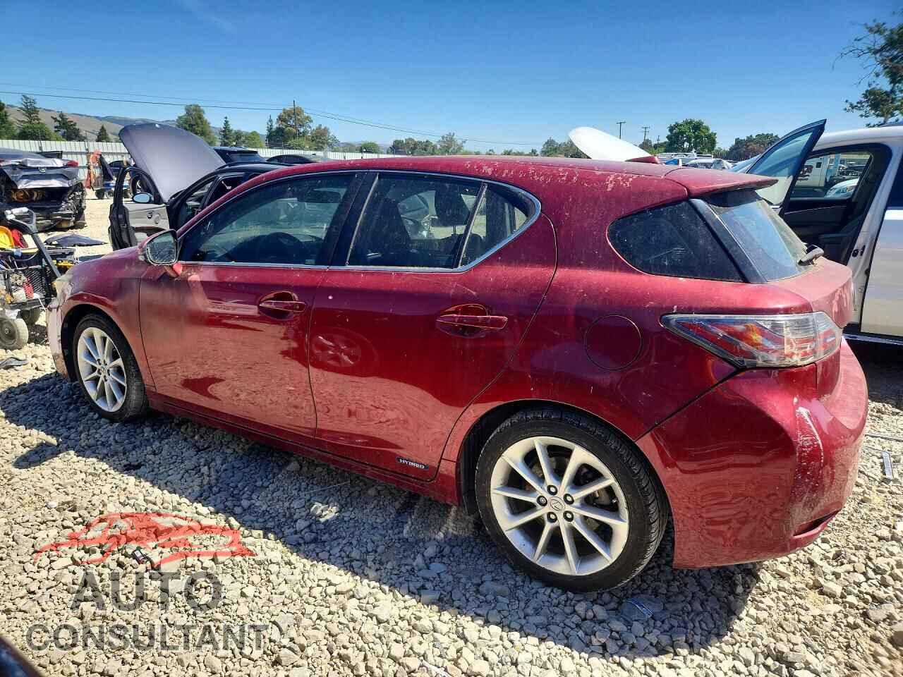 LEXUS CT 200 2012 - JTHKD5BH4C2086336