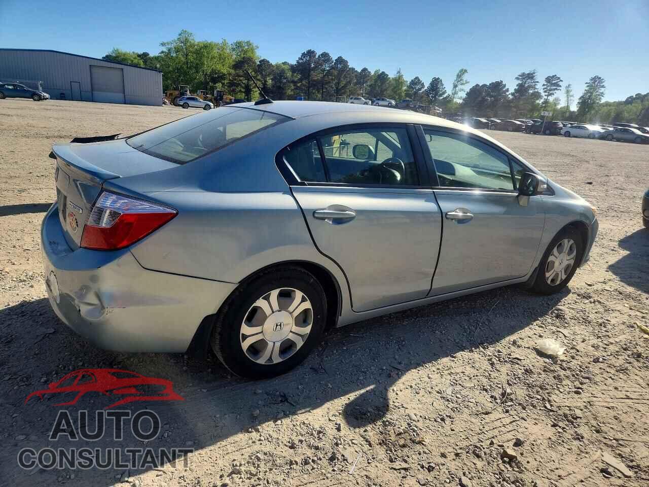 HONDA CIVIC 2012 - JHMFB4F38CS006424