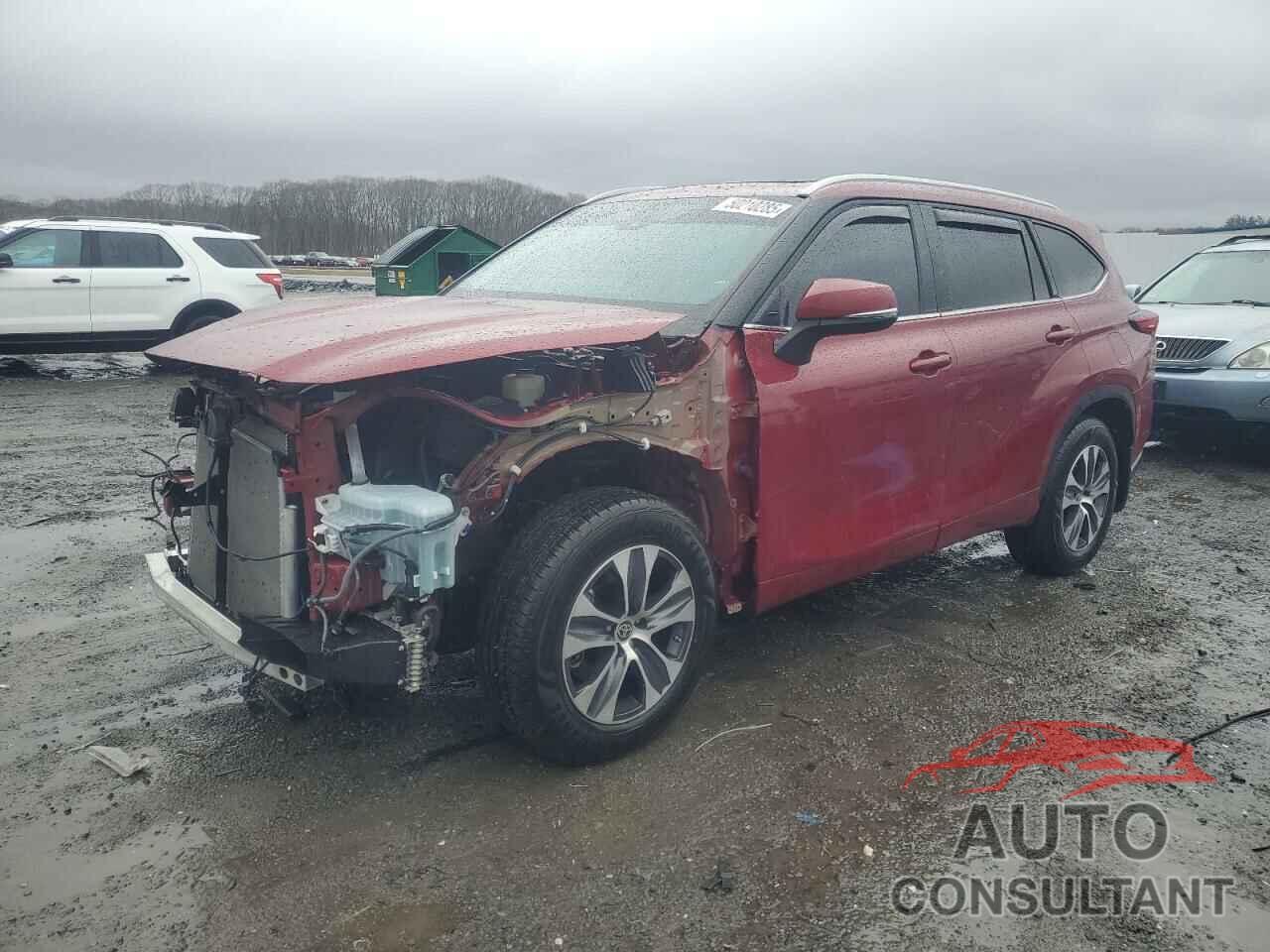 TOYOTA HIGHLANDER 2022 - 5TDGZRBH6NS236913