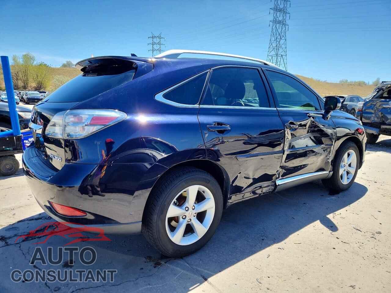 LEXUS RX350 2010 - 2T2BK1BA2AC017965