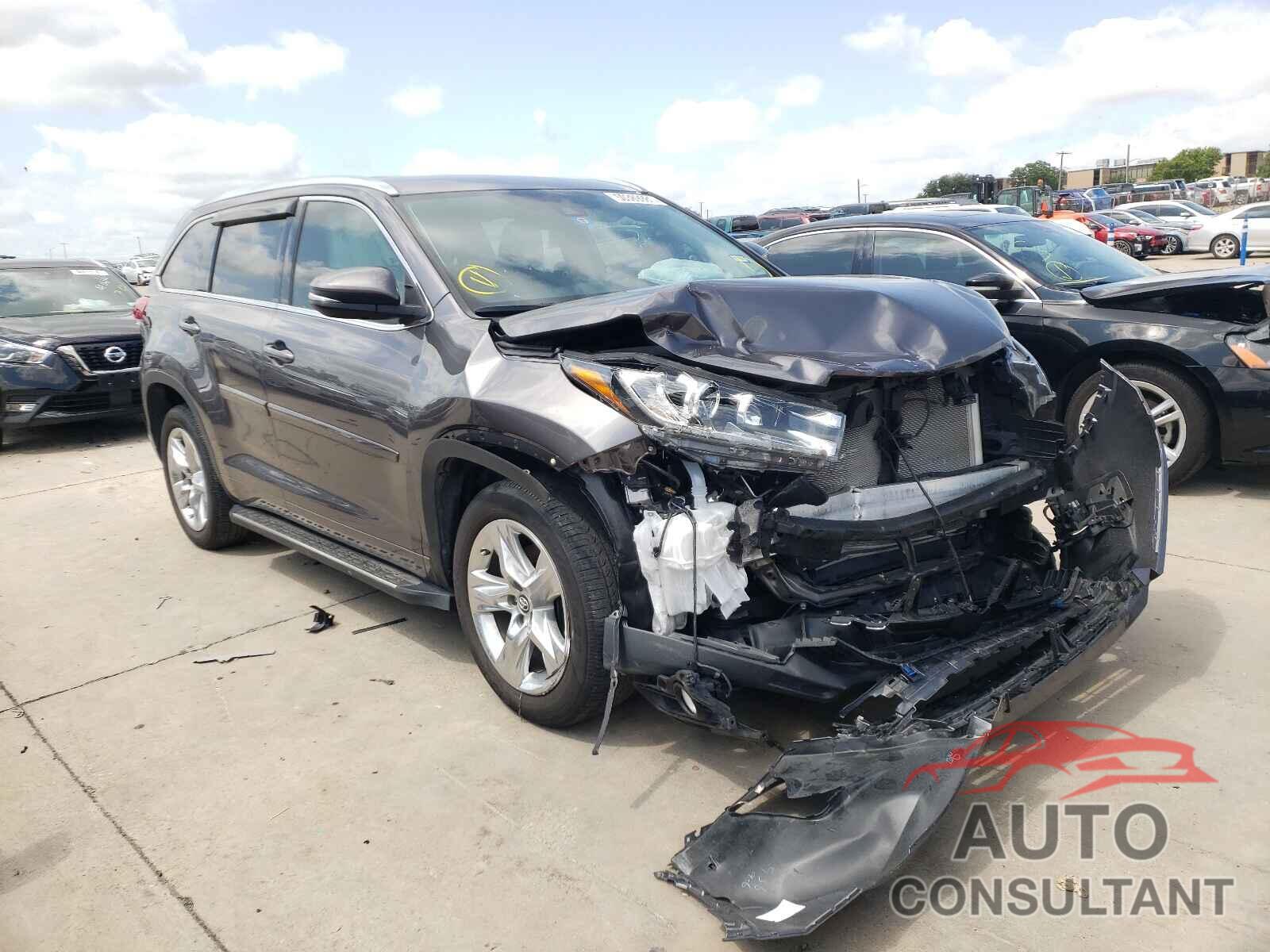 TOYOTA HIGHLANDER 2019 - 5TDYZRFH5KS353005