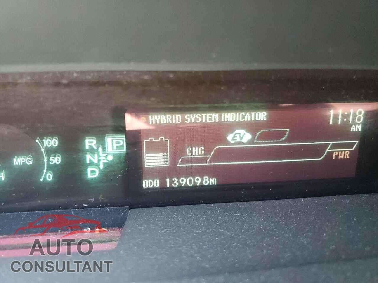 TOYOTA PRIUS 2013 - JTDKN3DP0D3032485