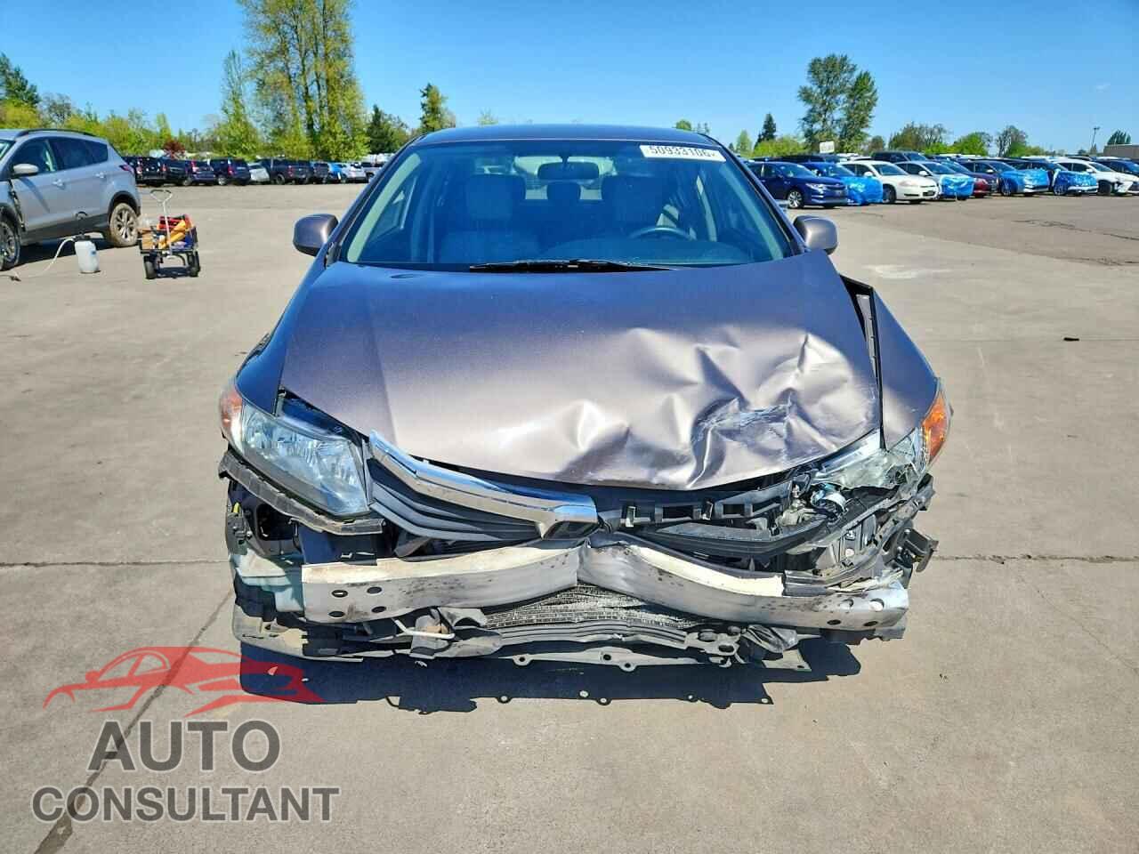 HONDA CIVIC 2012 - 19XFB2F55CE324768