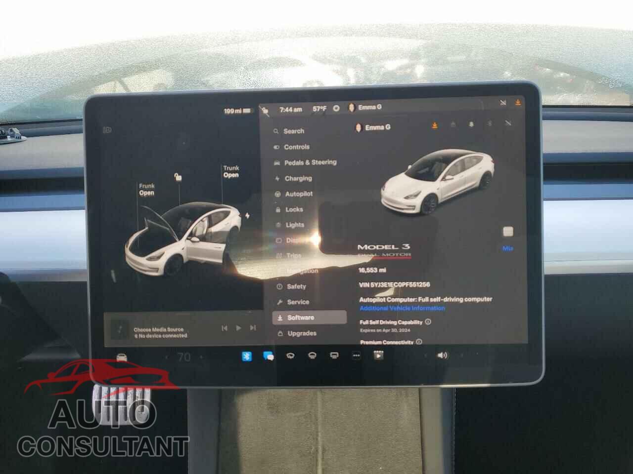 TESLA MODEL 3 2023 - 5YJ3E1EC0PF551256