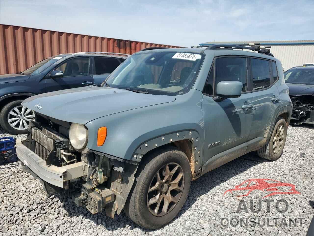 JEEP RENEGADE 2018 - ZACCJABB3JPJ38008