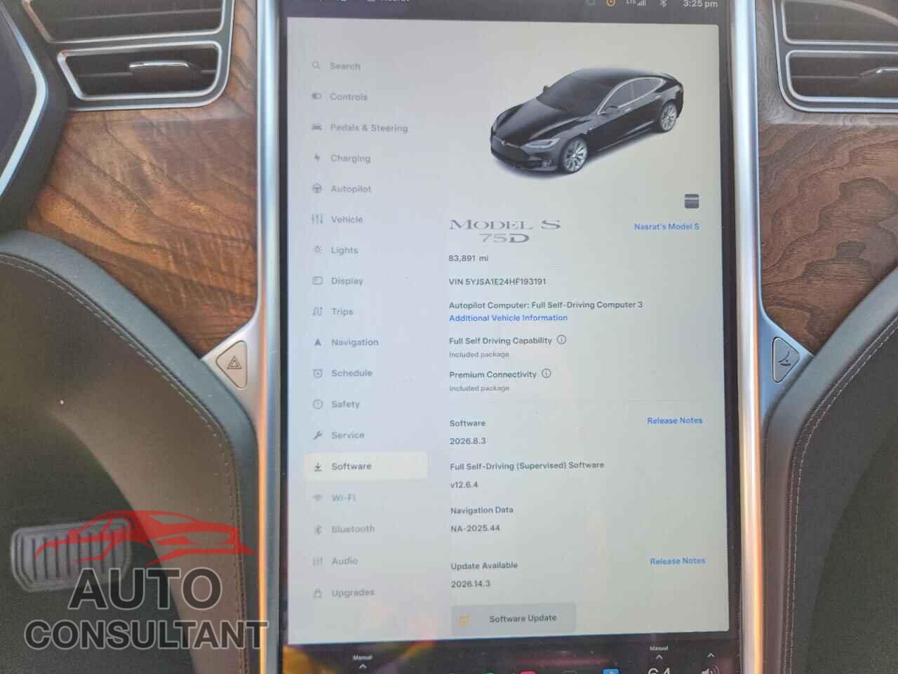 TESLA MODEL S 2017 - 5YJSA1E24HF193191