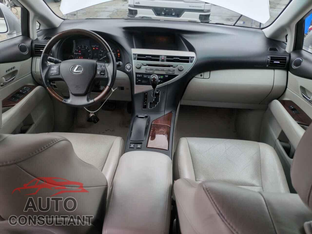 LEXUS RX350 2010 - 2T2BK1BA2AC077941