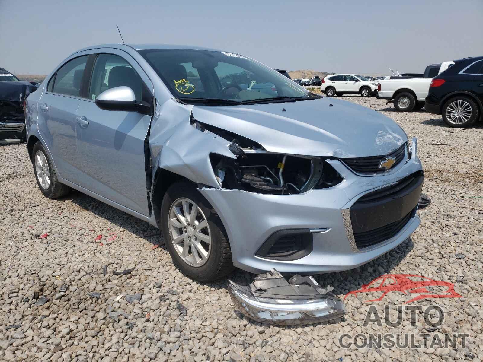 CHEVROLET SONIC 2017 - 1G1JD5SH3H4148178