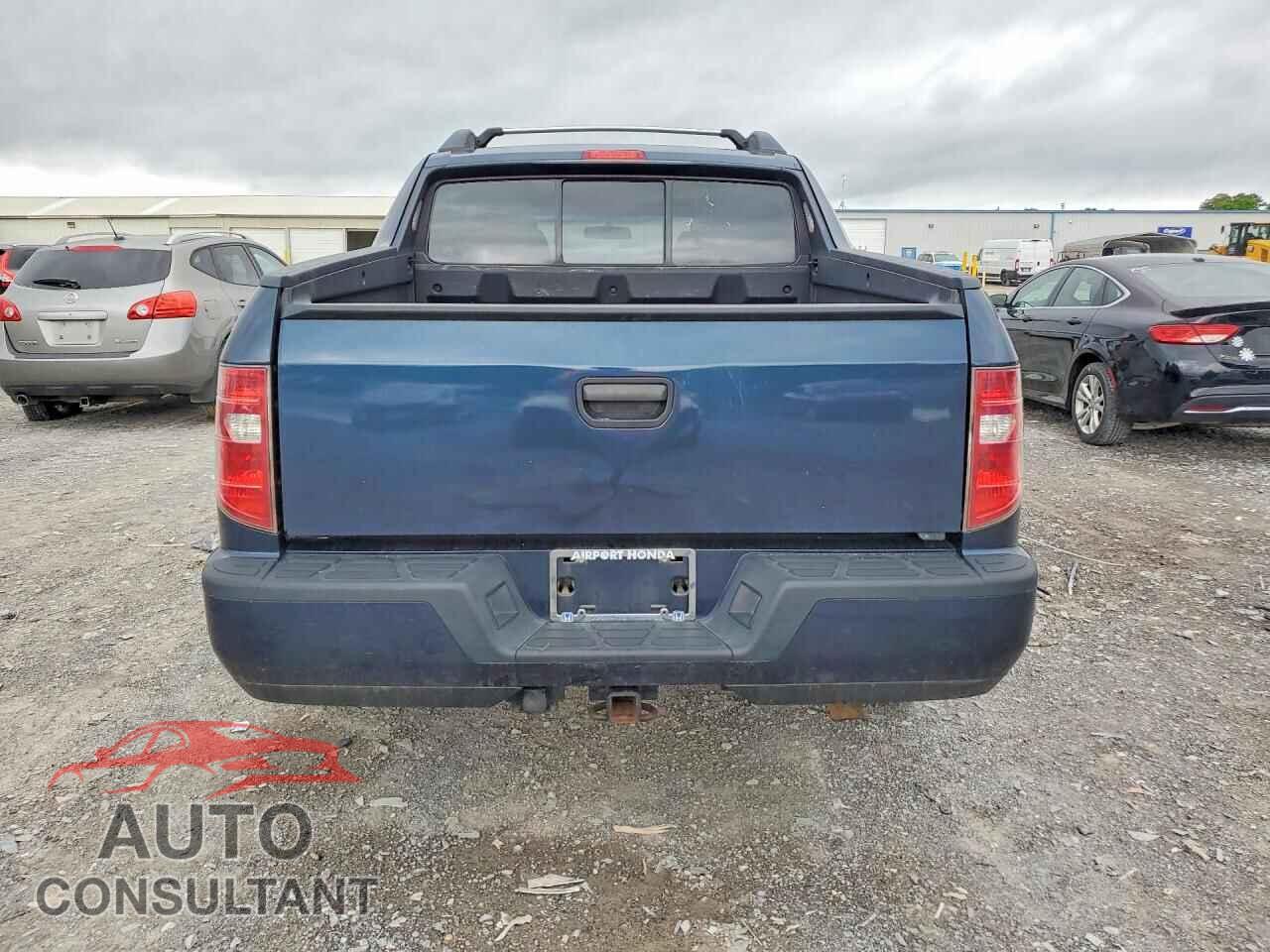 HONDA RIDGELINE 2011 - 5FPYK1F20BB009658