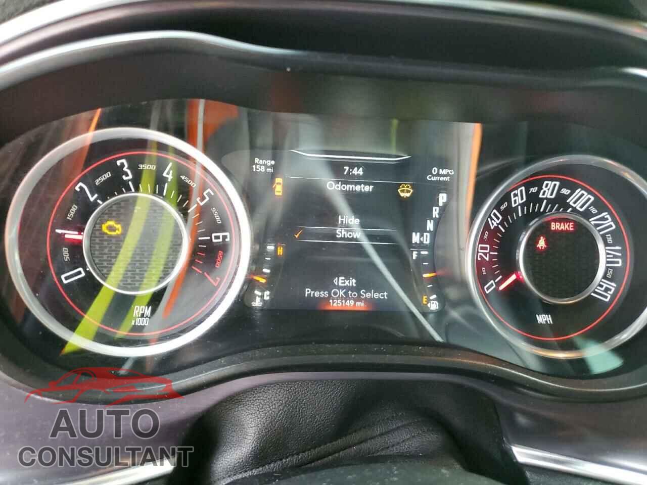 DODGE CHALLENGER 2016 - 2C3CDZAG0GH107755