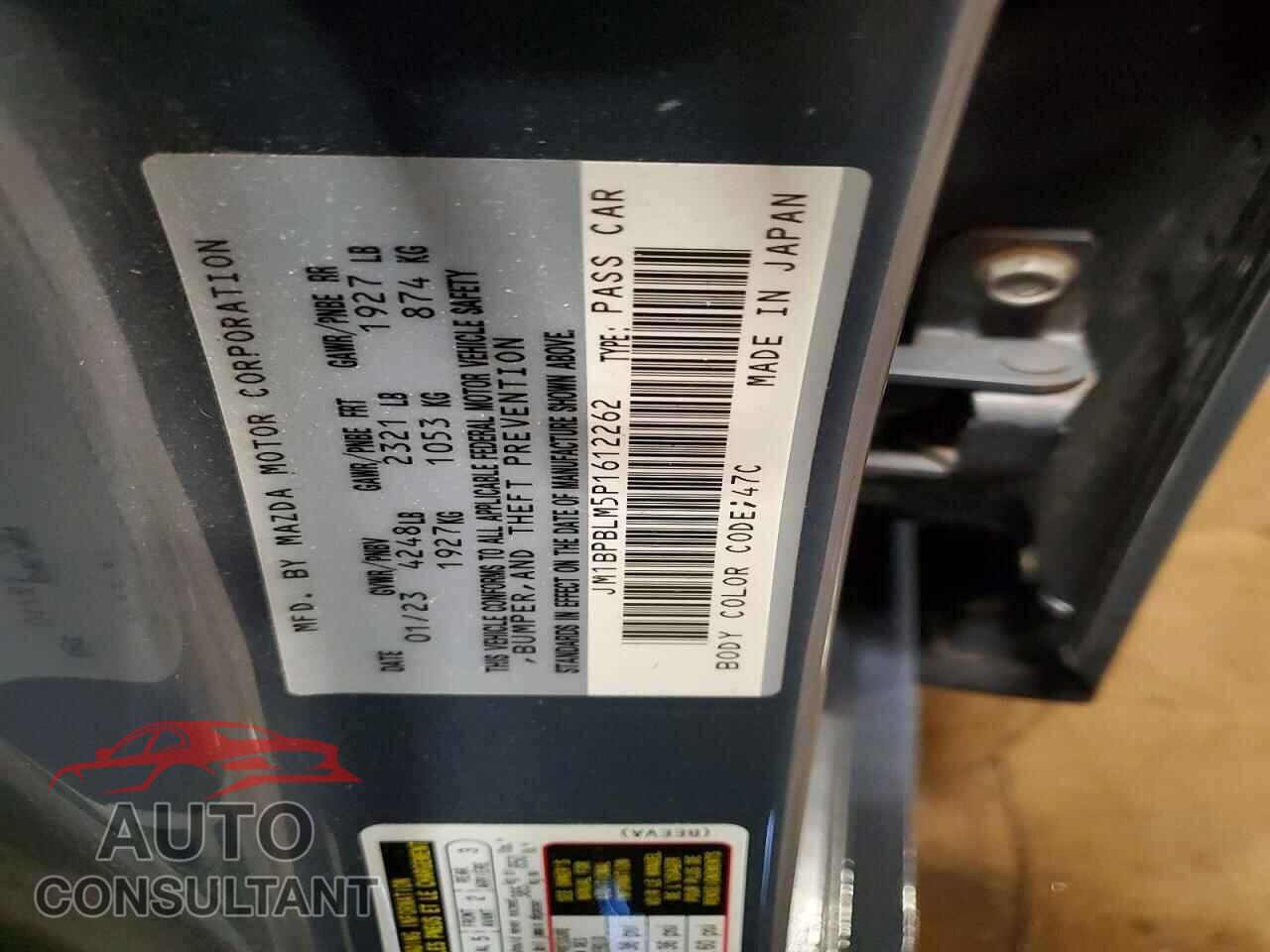 MAZDA 3 2023 - JM1BPBLM5P1612262