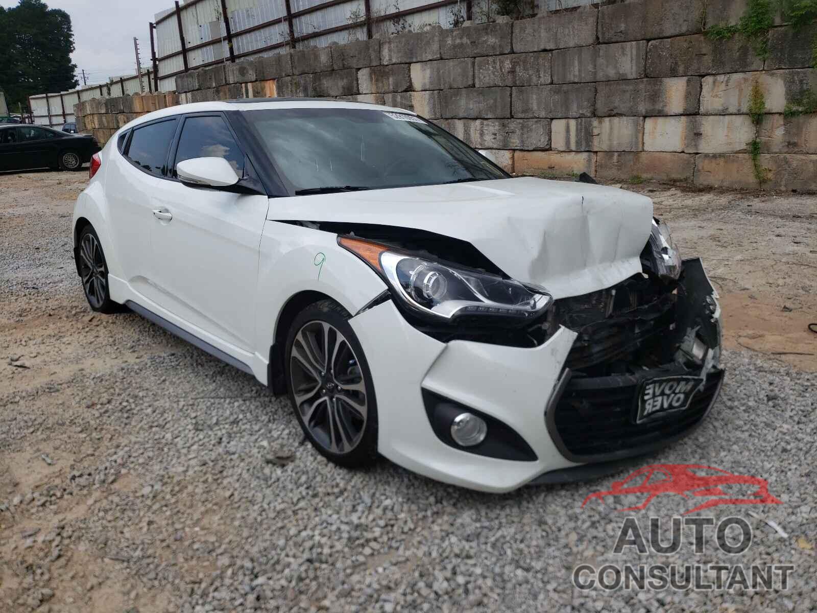 HYUNDAI VELOSTER 2016 - KMHTC6AE8GU285448