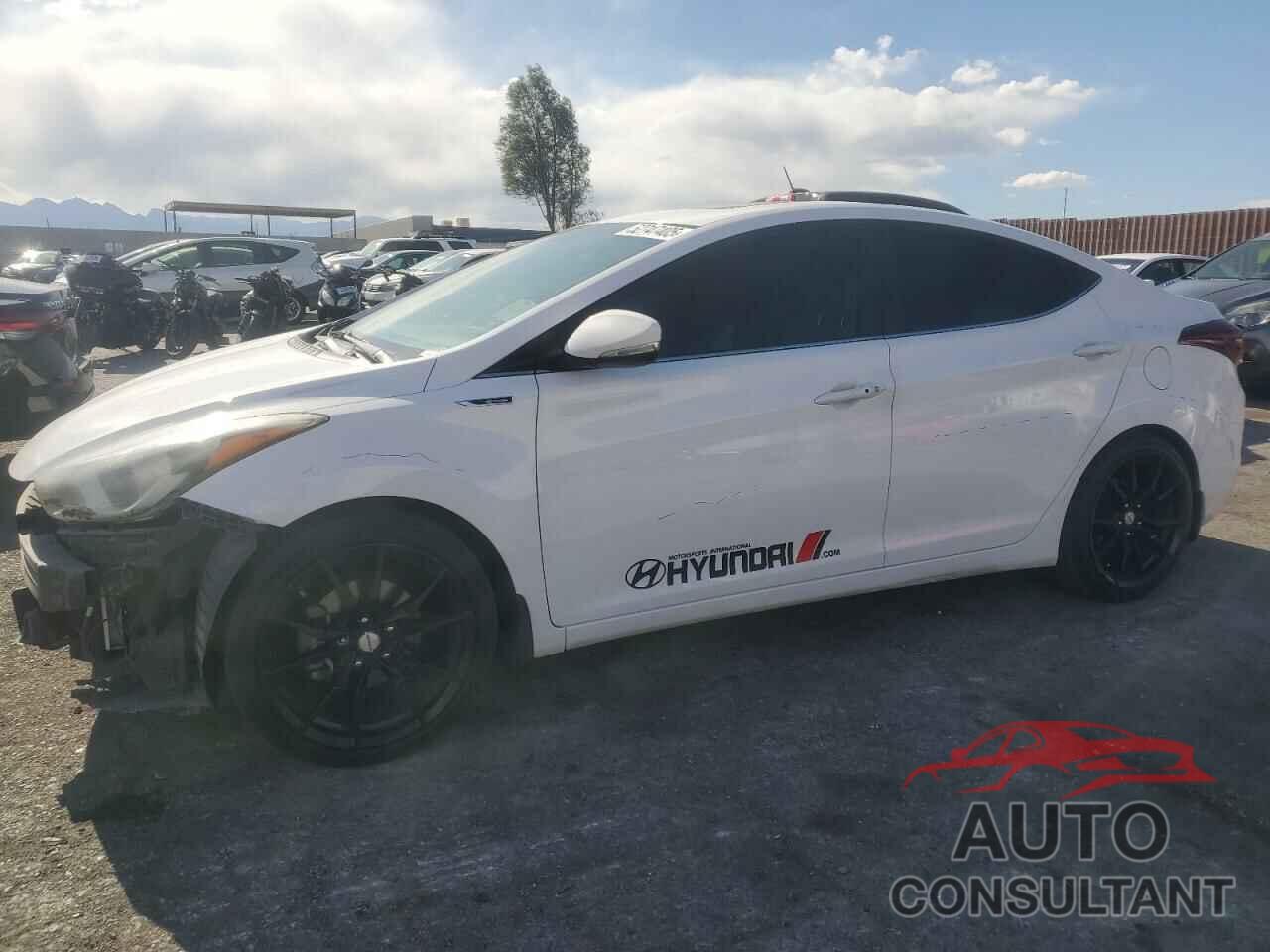 HYUNDAI ELANTRA 2015 - KMHDH4AH4FU343509