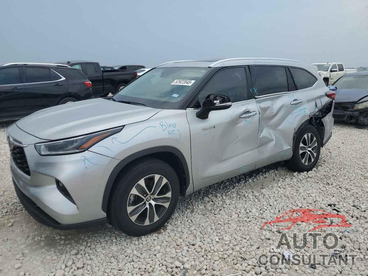 TOYOTA HIGHLANDER 2021 - 5TDGARAH7MS011620