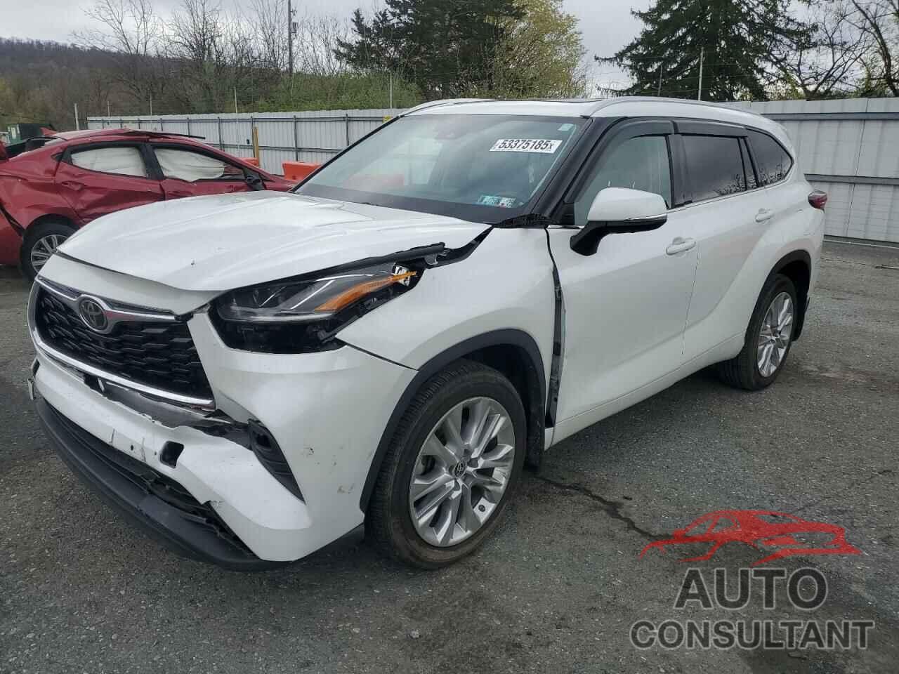 TOYOTA HIGHLANDER 2022 - 5TDDZRBH6NS169393