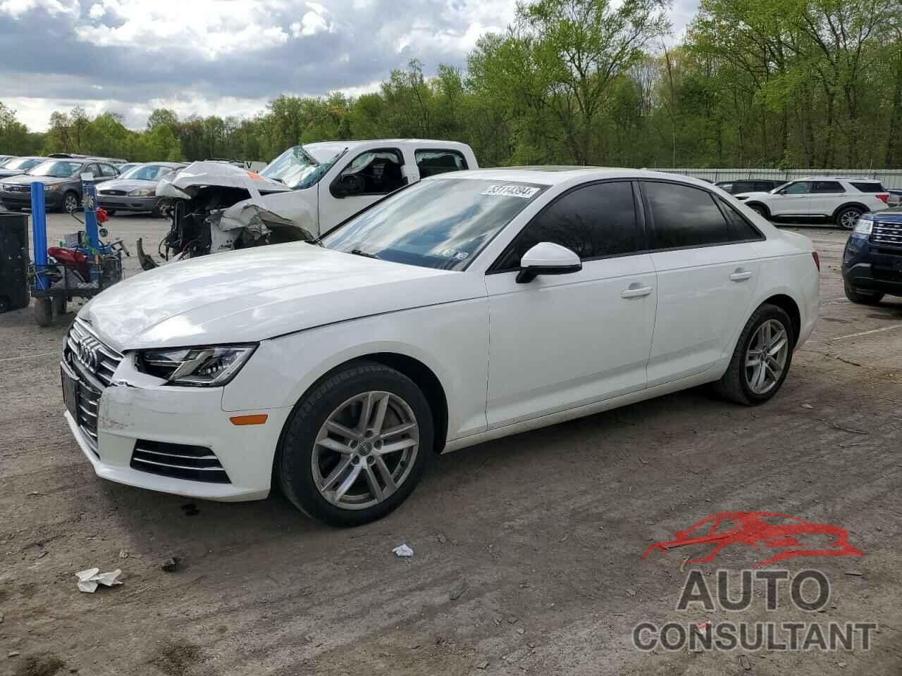 AUDI A4 2017 - WAUANAF44HN043466