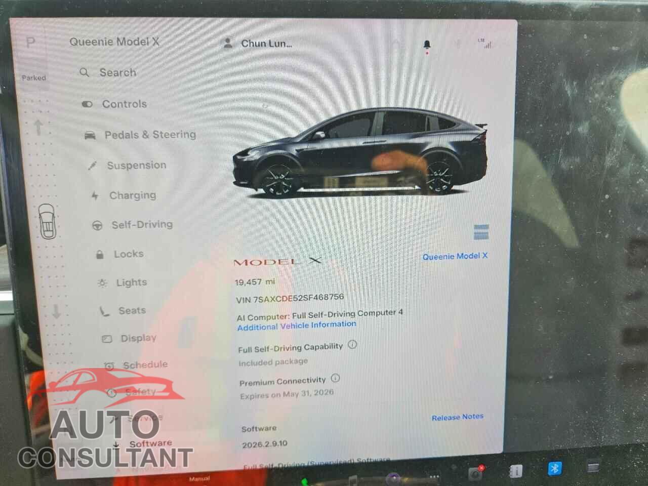 TESLA MODEL X 2025 - 7SAXCDE52SF468756