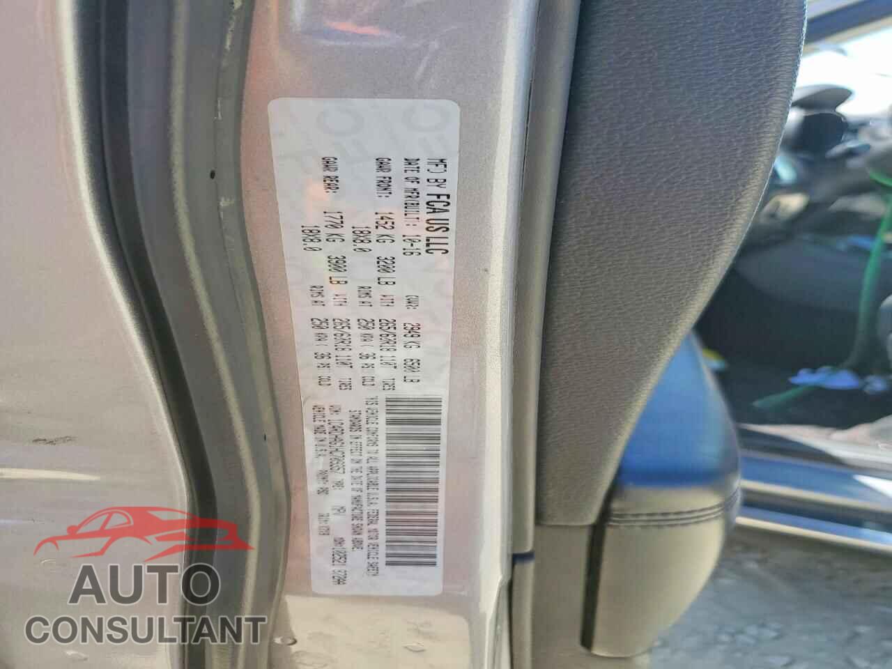 DODGE DURANGO 2017 - 1C4RDHAG1HC709357